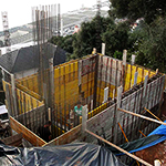 KD Haus concrete base construction